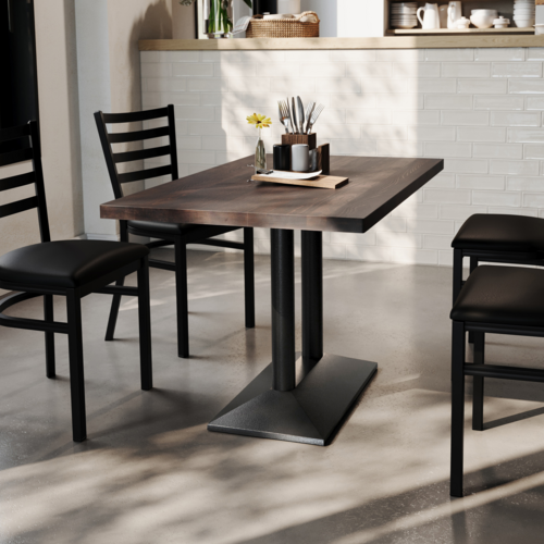 Flash Furniture GSF-REC3048-DKBRN-TB002B-GG 30" Table Top