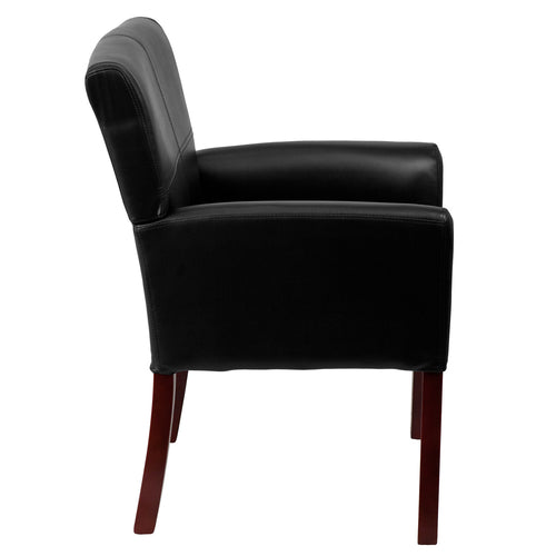 Flash Furniture BT-353-BK-LEA-GG 26 1/2" Dining Chair
