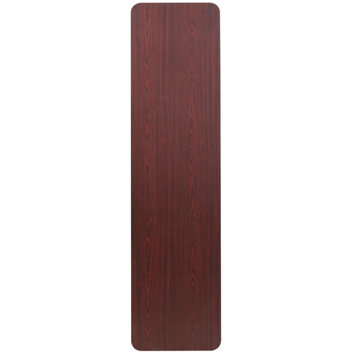 Flash Furniture YT-1872-MEL-WAL-GG Folding Table