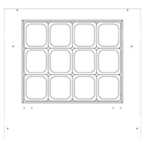 Beverage-Air SPED36HC-12M-2 36" 2 Drawer 12 Pan Mega Top Sandwich / Salad Prep Table