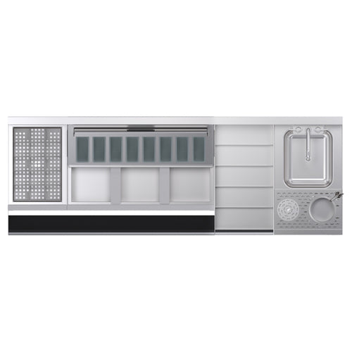 Krowne KR24-MX68A 68" Underbar Ice Bin / Cocktail Station