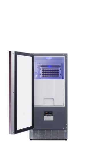 Summit BIM44GCSSIF 14 5/8" Full Cube Air-Cooled Ice Machine