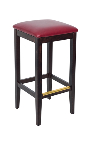 BFM Seating ZWB680DW GR4 16 1/2" Barstool
