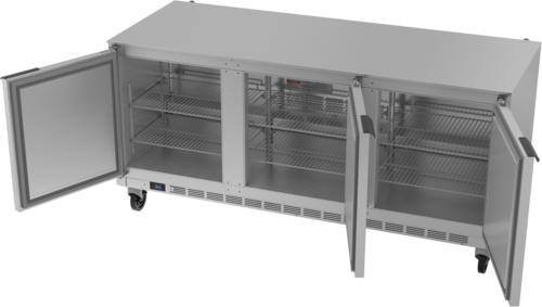 Beverage-Air UCR72AHC 72" Solid Door Undercounter Refrigerator