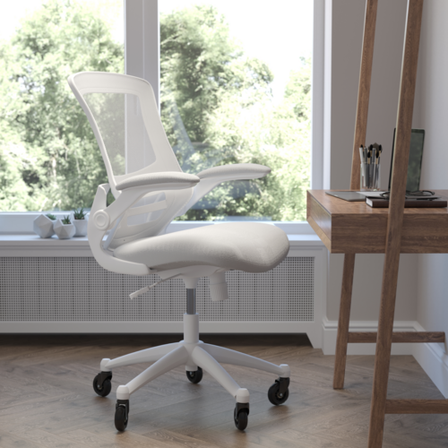 Flash Furniture BL-X-5M-WH-GY-RLB-GG 24 1/2" Dining Chair