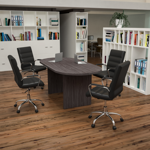 Flash Furniture BLN-6GCGRY2286-BK-GG 35" Dining Set