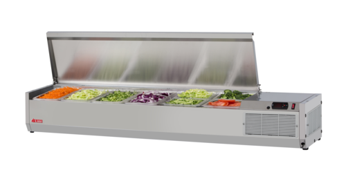 Turbo Air CTST-1500-N 60 1/4" Refrigerated Prep Rail