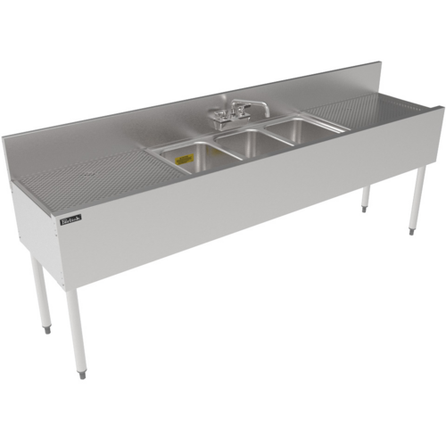 Perlick TS84M3-DB 84" Underbar Sink