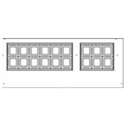 Beverage-Air SPED72HC-18C-2 72" 1 Door 19 Pan Sandwich / Salad Prep Table