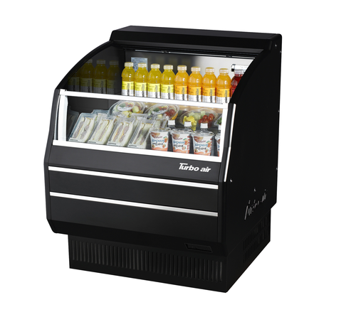 Turbo Air TOM-30SB-SP(-A)-N 28 1/2" Open Air Merchandiser