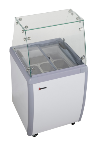 Omcan 47742 26 1/4" Ice Cream Dipping Cabinet