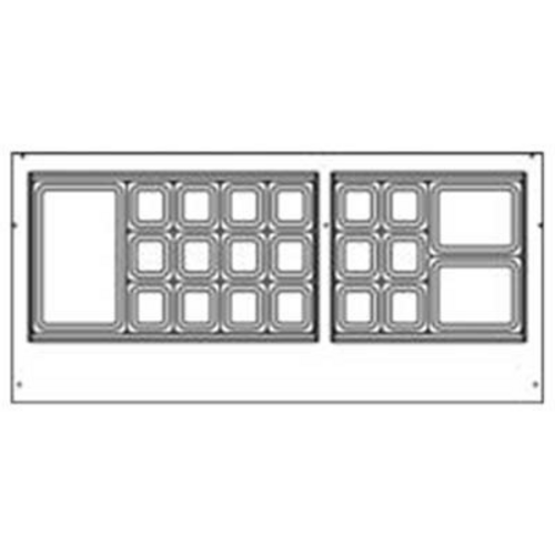 Beverage-Air SPED72HC-30M-4 72" 1 Door 30 Pan Mega Top Sandwich / Salad Prep Table
