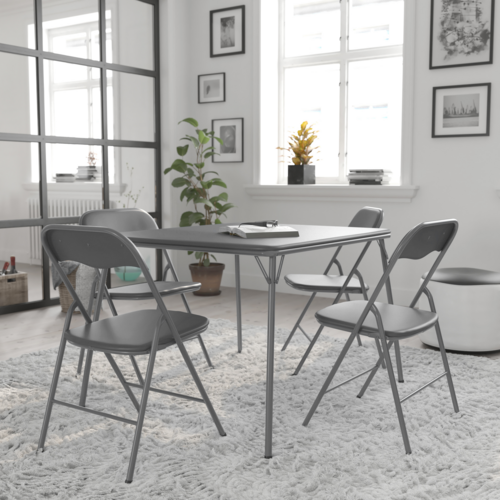 Flash Furniture JB-1-GY-GG 33 1/2" Dining Set