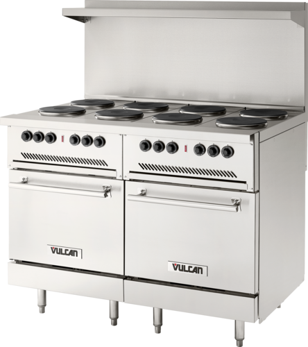 Vulcan EV48SS-8FP480 48" Electric Restaurant Range