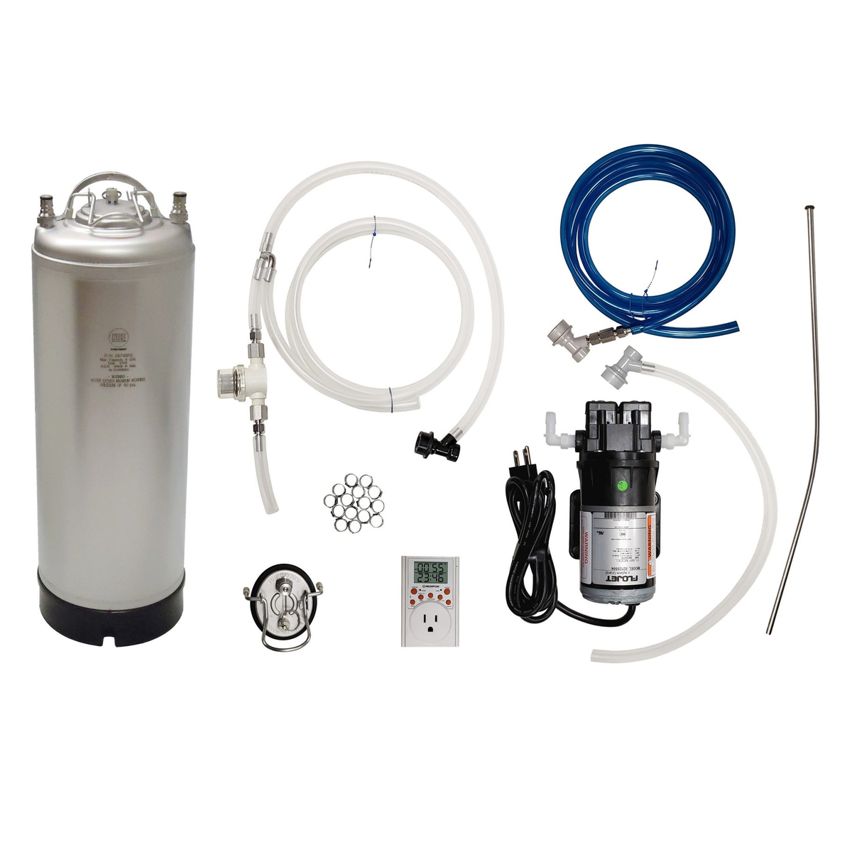 Foxx 15C07401 1" Draft Beer Dispensing Kit