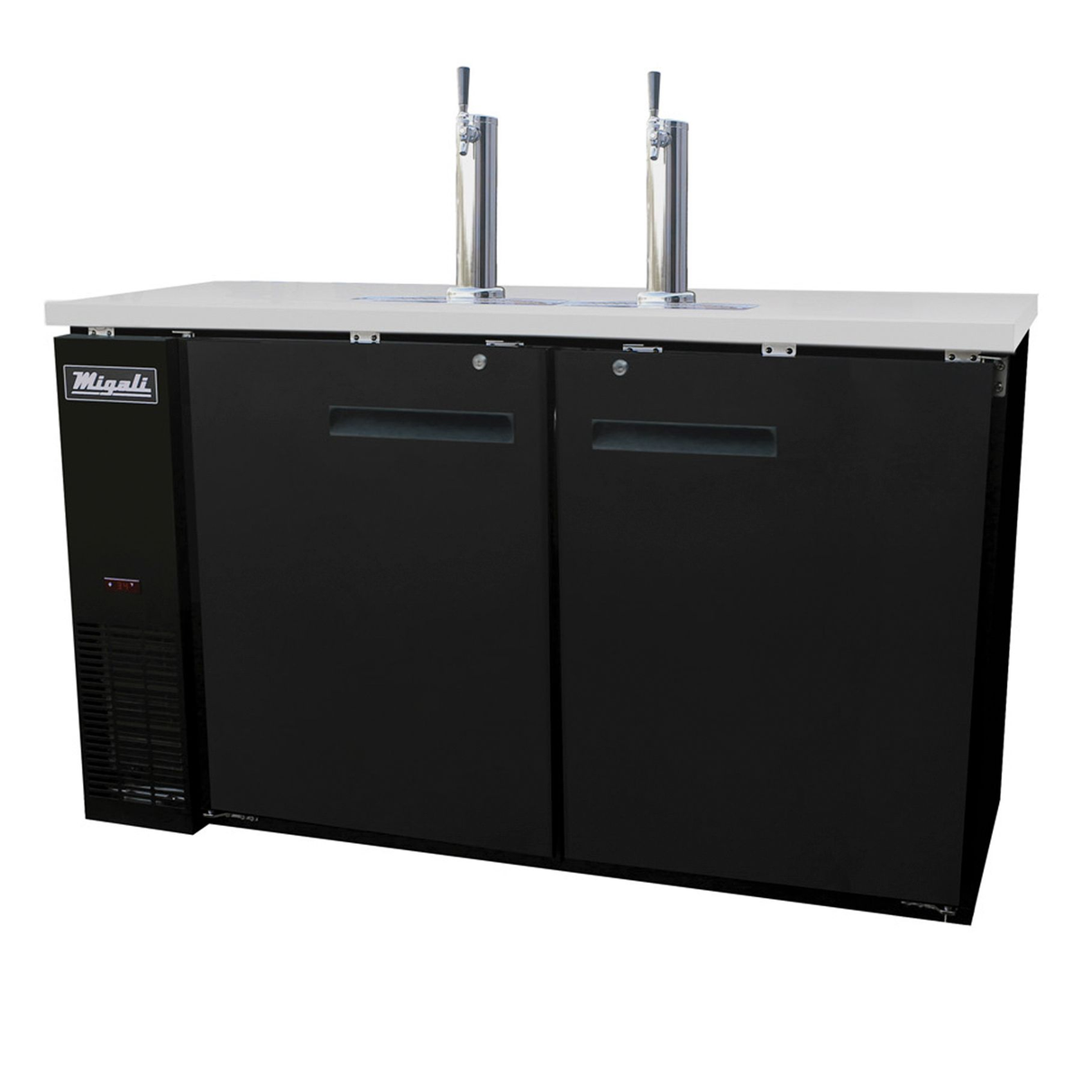 Migali C-DD60-2-HC 60 3/4" Draft Beer Cooler