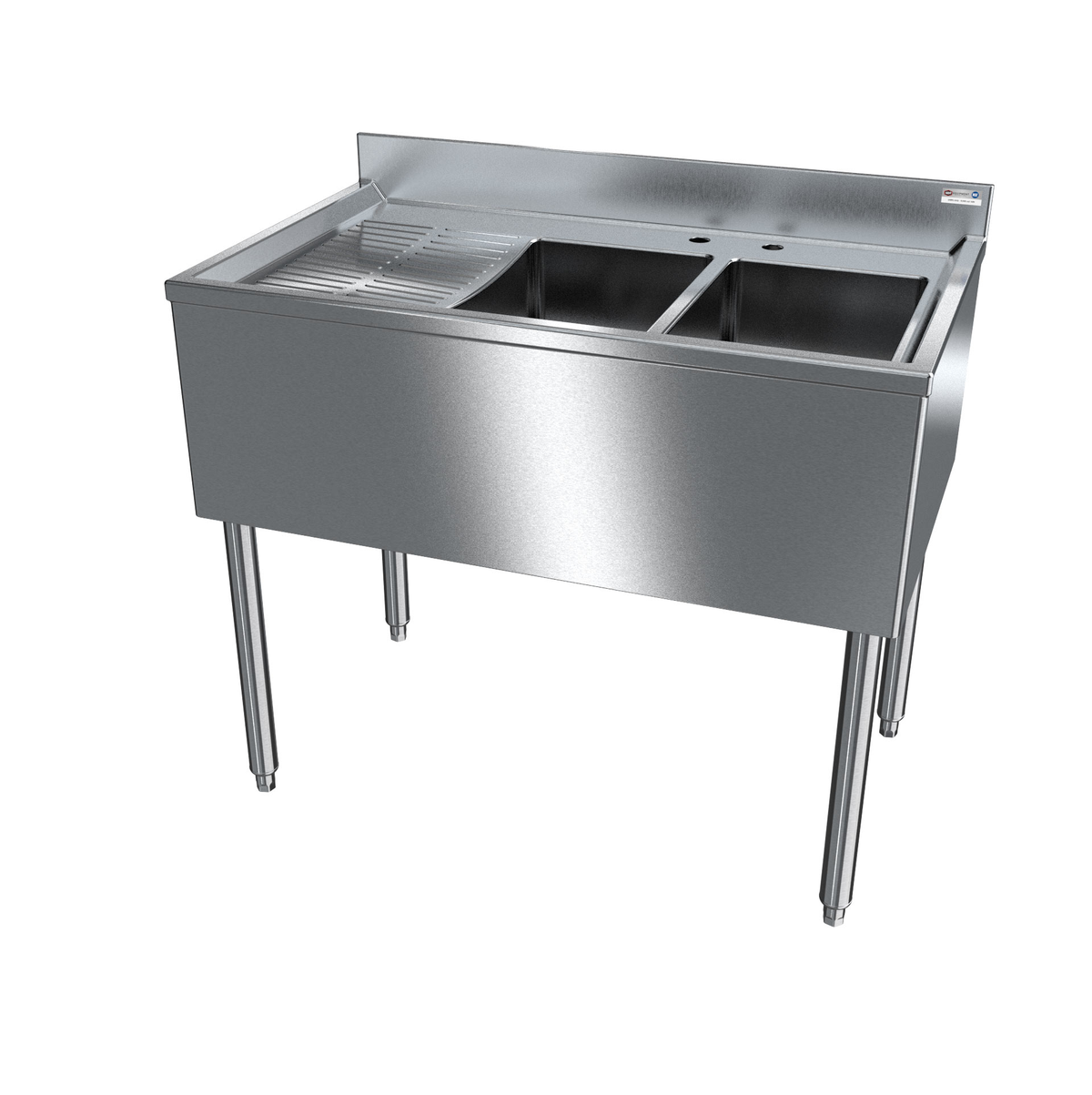 NBR UD-2-101410-36L 36" Underbar Sink