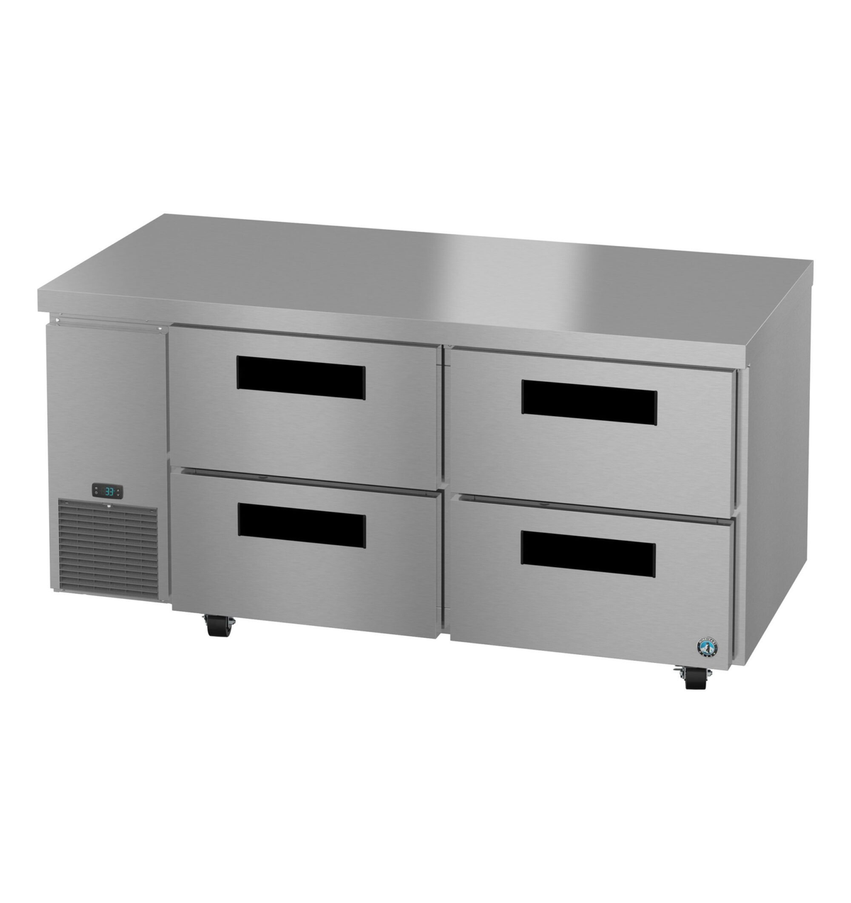 Hoshizaki ULR67B-D4 67" Solid Door Undercounter Refrigerator
