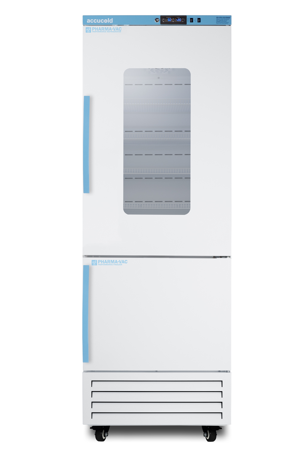 Summit ARFG18PV 27 5/8" Solid Door Reach-In Refrigerator Freezer
