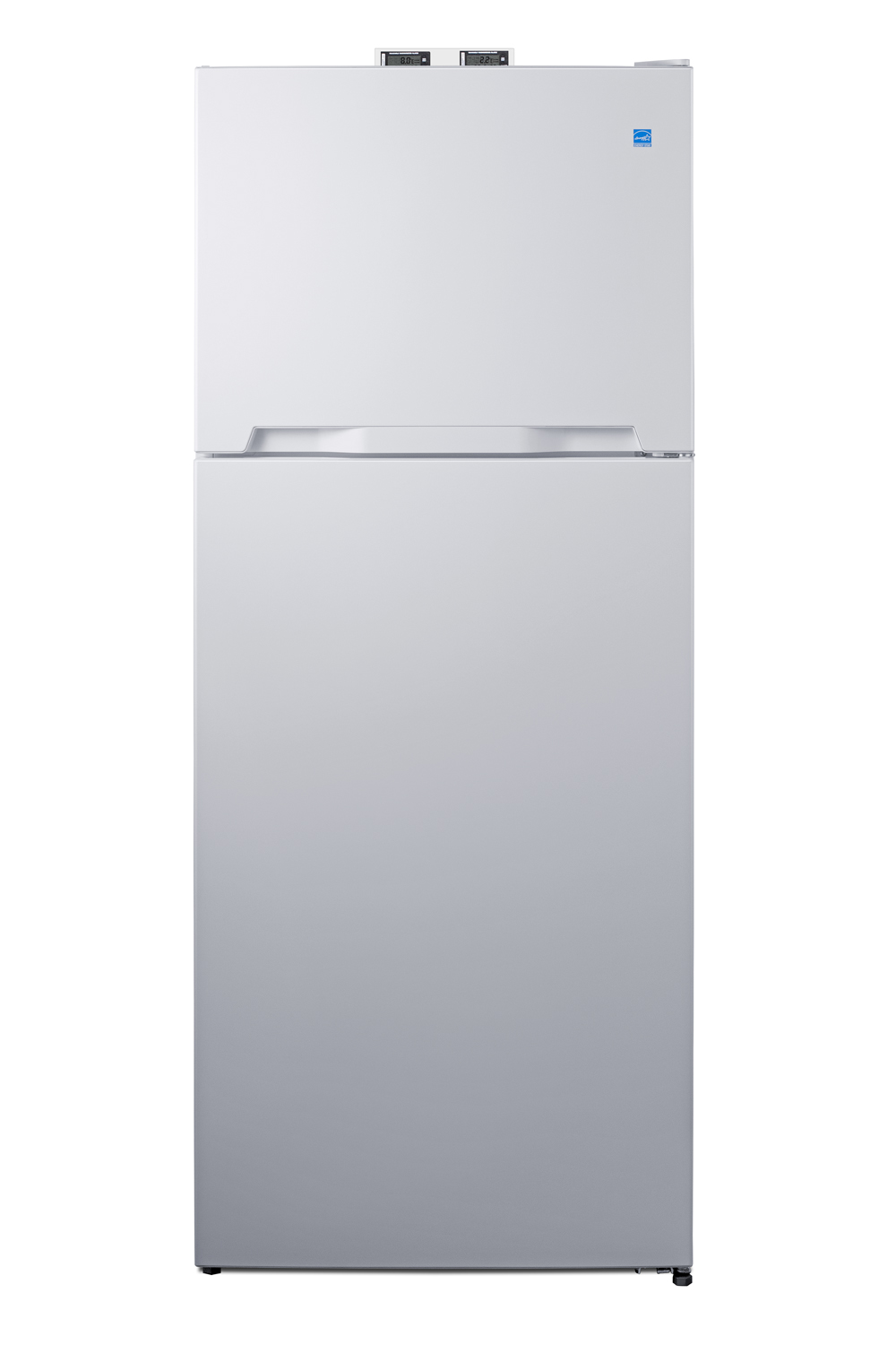 Summit BKRF151W 27 3/4" Solid Door Reach-In Refrigerator Freezer