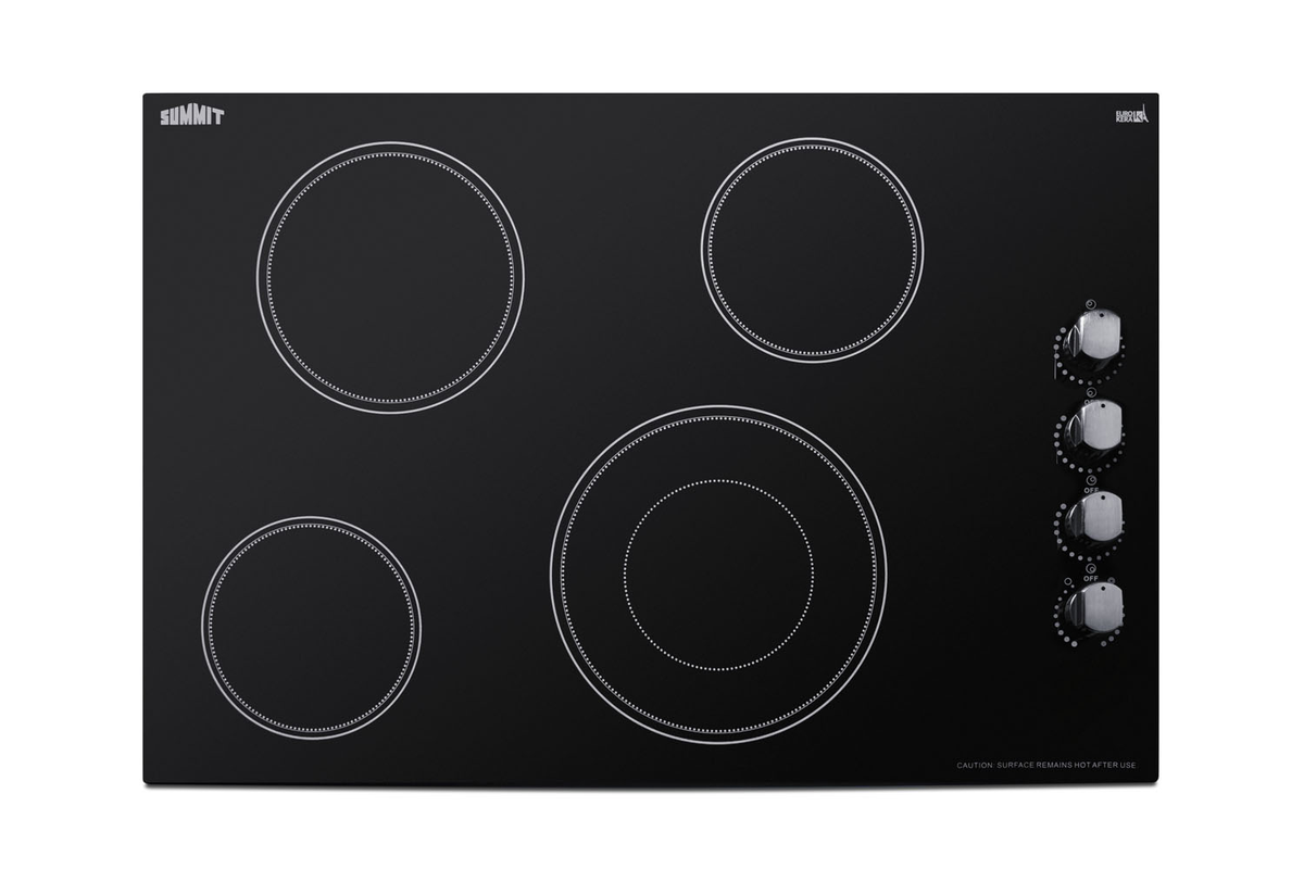 Summit CR4B30MB 30 1/4" Gas Countertop Hot Plate