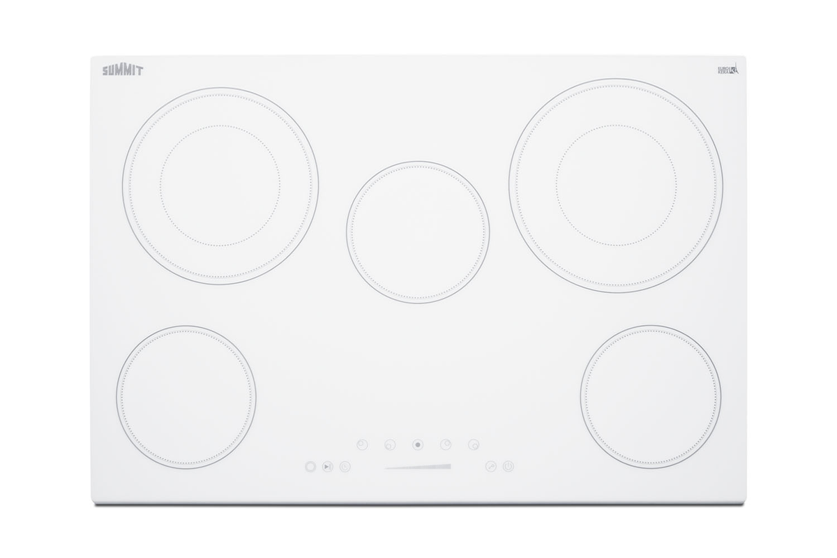 Summit CR5B30T8W 30 1/4" Gas Countertop Hot Plate