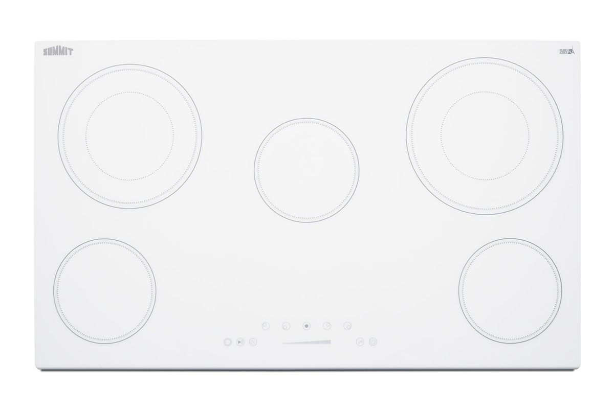 Summit CR5B36TXW 35 1/2" Gas Countertop Hot Plate