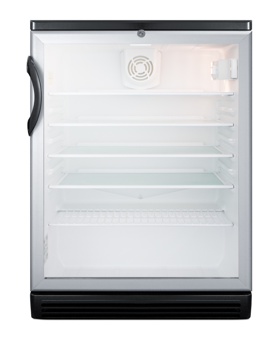 Summit SCR600BGL 23 5/8" Refrigerated Merchandiser