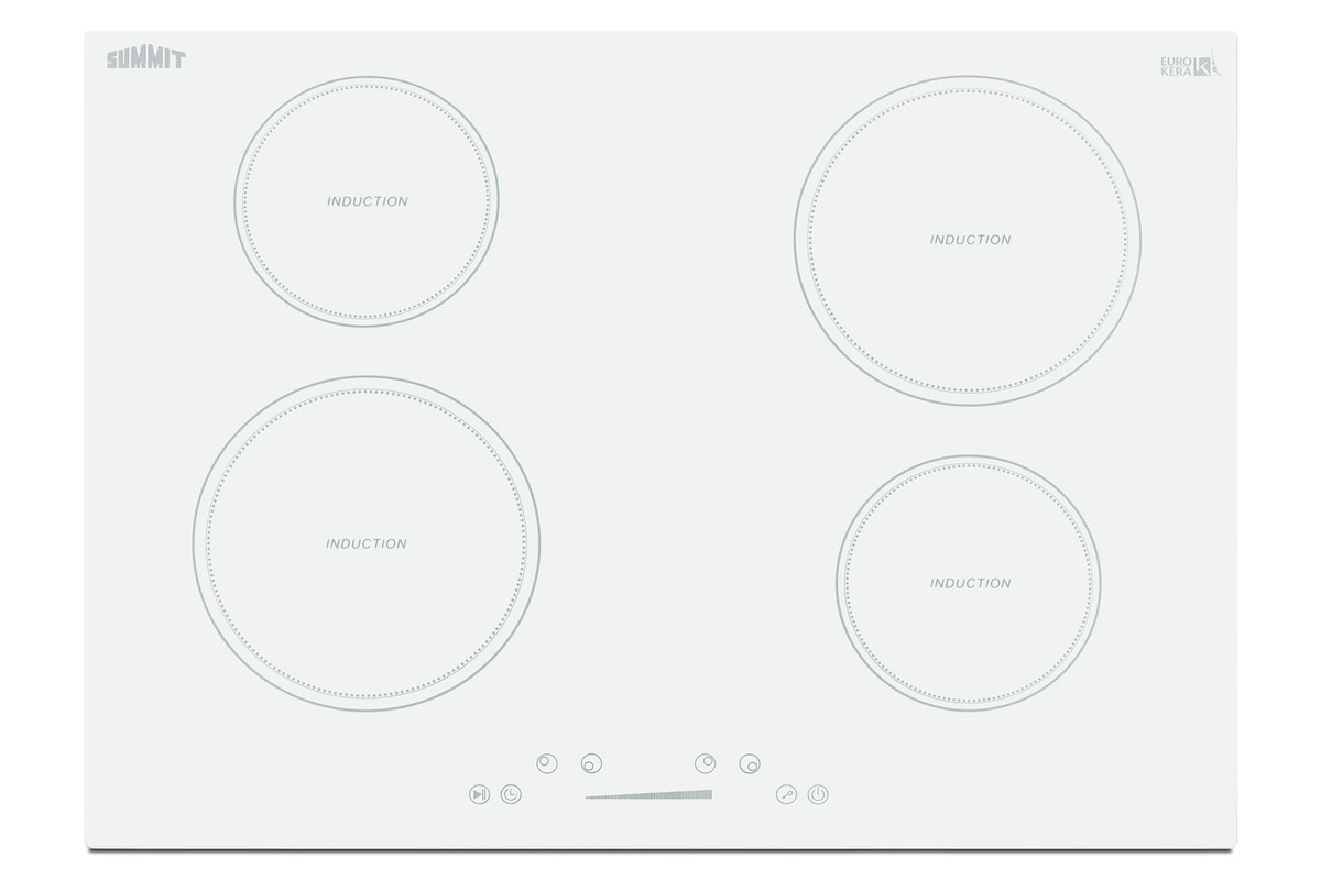 Summit SINC4B302W 30 1/4" Induction Range