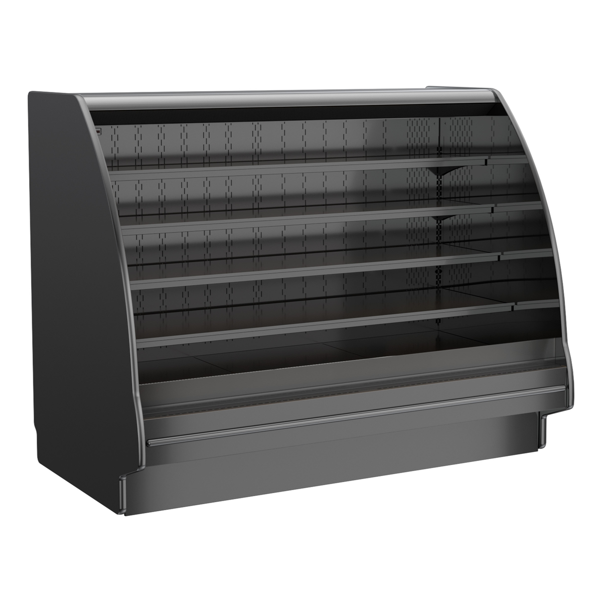 Structural Concepts GHSS660RLB (CURVED) 75 3/8" Refrigerated Display Case