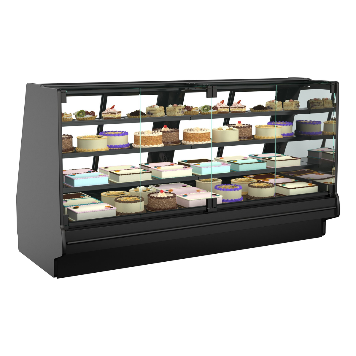 Structural Concepts GHSV856RLB 99 3/4" Refrigerated Display Case