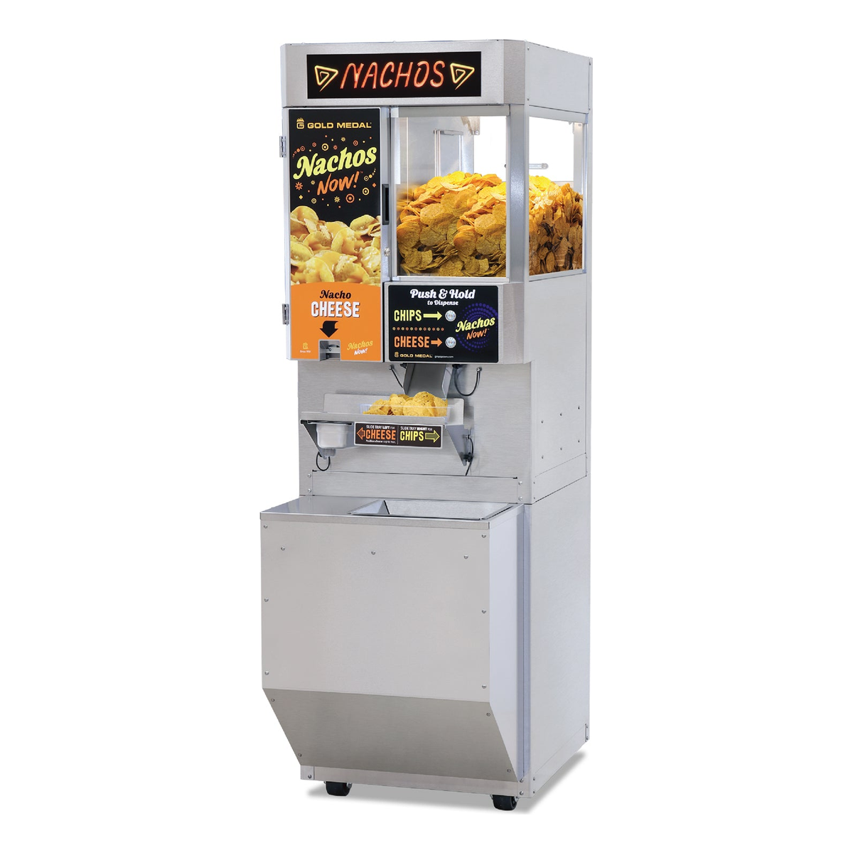 Gold Medal 2781-00-050 24 3/8" Display Nacho Cheese / Chips Warmer