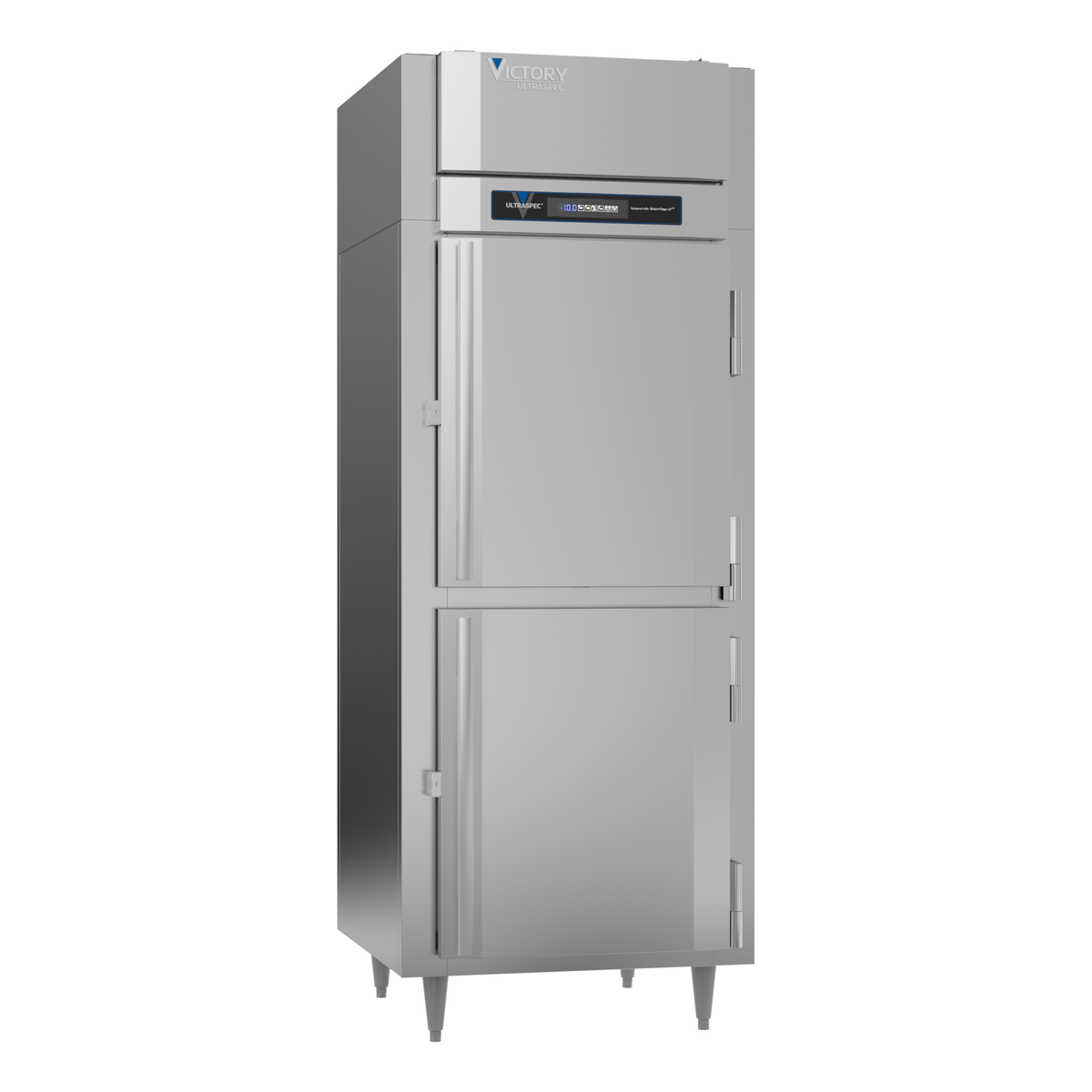 Victory FSA-1D-S1-EW-PT-HD-HC 31 1/4" Solid Door Pass-Thru Freezer
