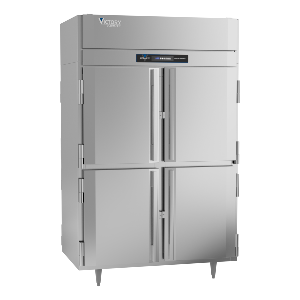 Victory FSA-2D-S1-PT-HD-HC 52 1/8" Solid Door Pass-Thru Freezer
