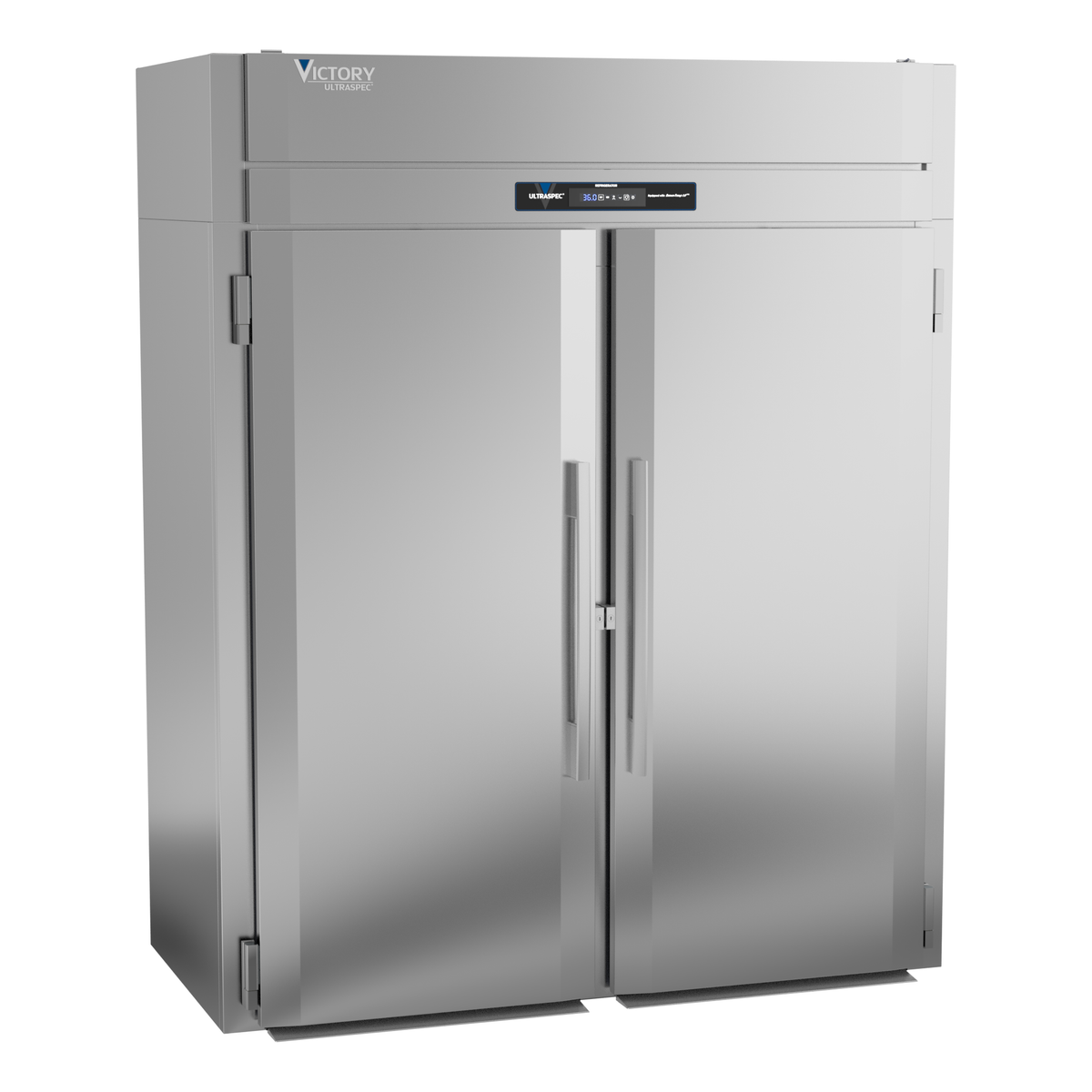 Victory RIS-2D-S1-HC 68 7/8" Solid Door Roll-In Refrigerator