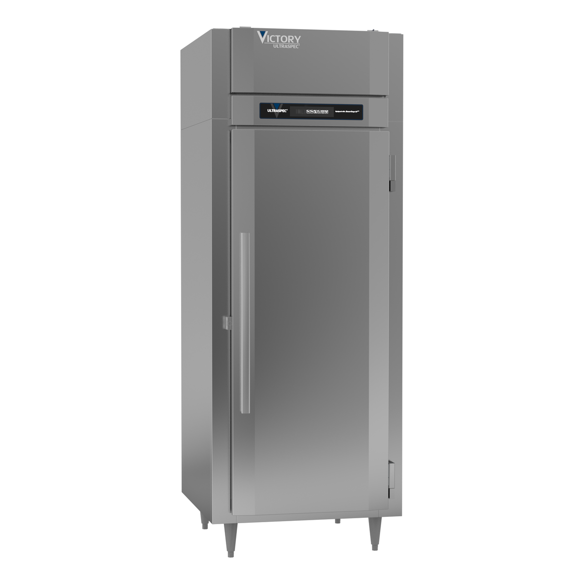 Victory RSA-1D-S1-EW-PT-HC 31 1/4" Solid & Glass Door Pass-Thru Refrigerator