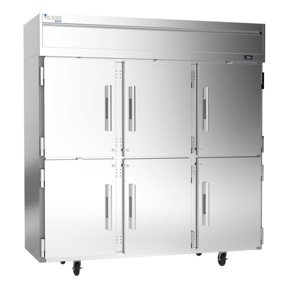 Victory VERSA-3D-HD-HC 78" Solid Door Reach-In Refrigerator