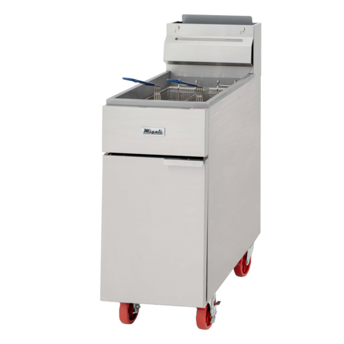 Migali C-F50-NG 15 5/8" Gas Floor Fryer