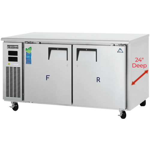 Everest ETRF2-24 59 1/4" Undercounter Refrigerator