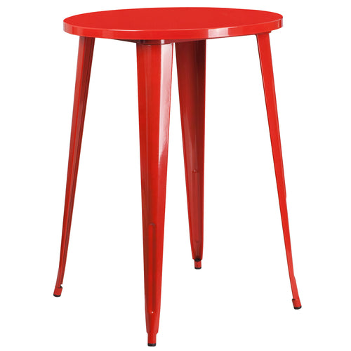 Flash Furniture CH-51090-40-RED-GG Dining Table