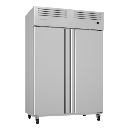 Infrico IRR-AGB1402PDC 55" Solid & Glass Door Pass-Thru Refrigerator