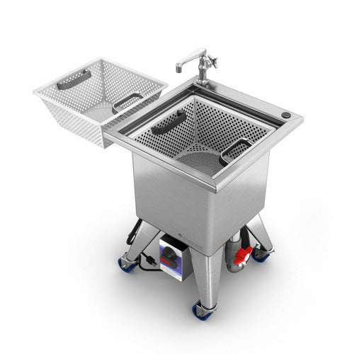 Power Soak SS-M-115-1 22 1/8" Compartment Sink