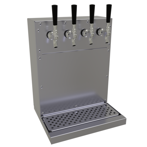 Glastender WT-4-SSR 14" Draft Beer Tower