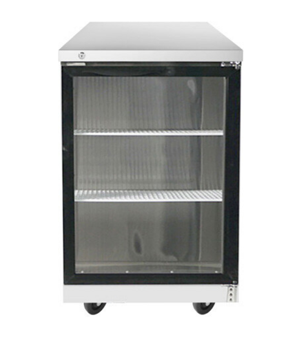 Atosa MBB23GGR 23" Glass Door Back Bar Cooler