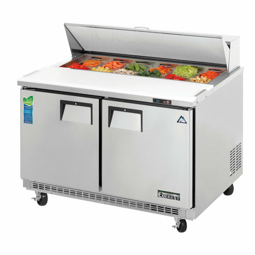Everest EPBNR2 47 1/2" 2 Doors 12 Pan Sandwich / Salad Prep Table
