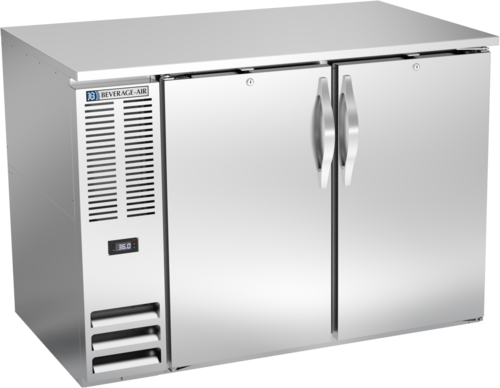 Beverage-Air BB48HC-F-S 48" Solid Door Back Bar Cooler