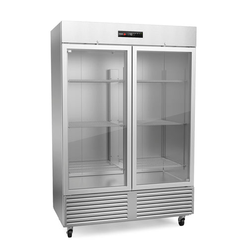 Fagor QVR-2G-N 55 1/2" Solid Door Reach-In Refrigerator