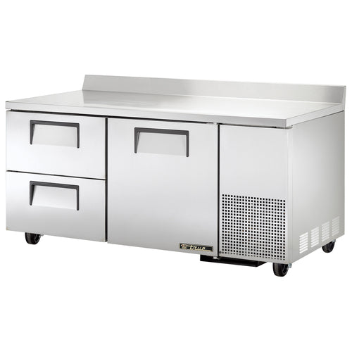 True TWT-67D-2-HC 67 1/4" 1 Door Worktop Refrigerator