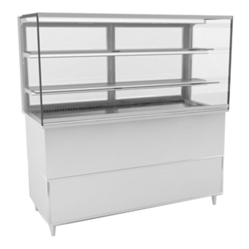 RPI VICD4-27-R-SQ-SC-INS 57 1/8" Refrigerated Display Case
