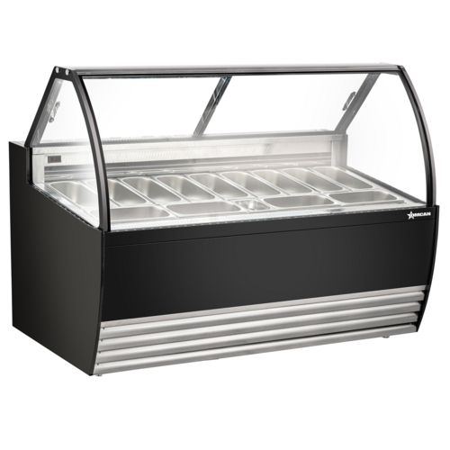 Omcan 49008 69 3/8" Ice Cream Dipping Cabinet